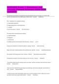 NUR3065 Exam 1 Questions and Already Passed Answers 2025-2026 Updated&period;
