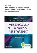 Test Bank &ndash; Medical-Surgical Nursing&colon; Making Connections to Practice&comma; 2nd Edition &ndash; Janice Hoffman & Nancy Sullivan &ndash; ISBN 9780803677074