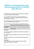 WGU D265 Task 1&colon; Critical Thinking Case Study Evaluation &vert; Verified study complete study solutions &vert; A&plus; Graded &vert; 2026 Updates &vert; 100&percnt; correct