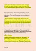 ATI RN CONCEPT BASED ASSESSMENT LEVEL 1 NEWEST  ACTUAL PROCTORED COMPLETE EXAM WITH COMPLETE  LATEST QUESTIONS AND ANSWERS&sol;&sol;GRADED A&plus;&sol;&sol;VERIFIED&sol;