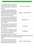 Med-Surg ATI CME Summer Practice Assessment Questions and Answers