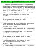 NR-509-Week 2 Quiz with Verified Answers Rated A