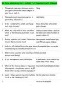 NR Core Mandatory Part I &lpar;Allied&rpar; Test Questions with Answers