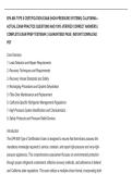 EPA 608 TYPE II CERTIFICATION EXAM &lpar;HIGH-PRESSURE SYSTEMS&rpar; CALIFORNIA &ndash;  ACTUAL EXAM PRACTICE QUESTIONS AND 100&percnt; VERIFIED CORRECT ANSWERS &vert;  COMPLETE EXAM PREP TESTBANK &vert; GUARANTEED PASS &vert; INSTANT DOWNLOAD  PDF