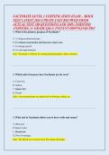 XACTIMATE LEVEL 1 CERTIFICATION EXAM &ndash; MOCK  TEST LATEST 2026 UPDATE FAST REVIWED FROM  ACTUAL TEST 100 QUESTIONS AND 100&percnt; VERIFIED  ANSWERS&vert; A&plus; GRADE Q&A &vert; INSTANT DOWNLOAD PDF 