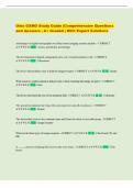 Ohio GXMO Study Guide &vert;Comprehensive Questions  and Answers &vert; A&plus; Graded &vert; With Expert Solutions 