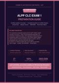ALPP CLC EXAM