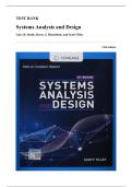 Test Bank &ndash; Systems Analysis and Design&comma; 12th Edition &ndash; Gary B&period; Shelly&comma; Harry J&period; Rosenblatt&comma; & Scott Tilley &ndash; ISBN 9780357117811
