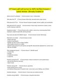 CFT Exam with all Correct & 100&percnt; Verified Answers &vert;Latest Version &vert;Already Graded A&plus;