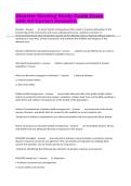 Disaster Nursing Study Guide Exam with All Correct Answers&period;