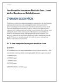New Hampshire Journeyman Electrician Exam &vert; Latest Verified Questions and Detailed Answers 