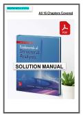 Solution Manual for Fundamentals of Structural Analysis 6th Edition by Leet&period;