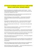 CFT Monitor Certification with all Correct & 100&percnt; Verified Answers &vert;Latest Version &vert;Already Graded A&plus;