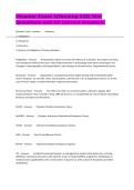 Disaster Exam 1&lpar;Nursing 343&rpar; Test Questions and All Correct Answers&period;