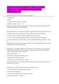 DISASTER NURSING FINAL EXAM AND ALL CORRECT ANSWERS GRADED A&plus;&period;