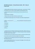 BUS 6600 Quiz Questions &ndash; Advanced Business Studies &ndash; 2026 &ndash; Study and Practice Guide