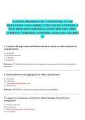 NAPLEX &lpar;PHARMACIST LICENSURE&rpar; EXAM QUESTIONS AND CORRECT DETAILED ANSWERS A NEW UPDATED VERSION LATEST 2026-2027 &lpar;100&percnt; CORRECT VERIFIED ANSWERS&rpar; ALREADY GRADED A&plus;
