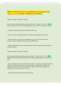HDEV 360 Final Exam &vert; Comprehensive Questions and  Answers &vert; A&plus; Graded &vert; With Expert Solutions