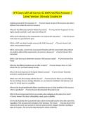CFT Exam with all Correct & 100&percnt; Verified Answers &vert;Latest Version &vert;Already Graded A&plus;