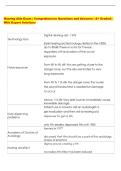 Hearing Aids Exam &vert; Comprehensive Questions and Answers &vert; A&plus; Graded &vert;  With Expert Solutions 