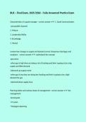 BUS &ndash; Final Exam&comma; 2025&sol;2026 &ndash; Fully Answered Practice Exam