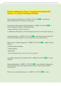 Hearing Aid Dispenser's Exam &vert; Comprehensive Questions and  Answers &vert; A&plus; Graded &vert; With Expert Solutions