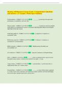 Hearing Aid Dispenser License Exam &vert; Comprehensive Questions  and Answers &vert; A&plus; Graded &vert; With Expert Solutions