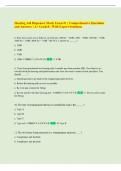 Hearing Aid Dispenser Mock Exam &num;1 &vert; Comprehensive Questions  and Answers &vert; A&plus; Graded &vert; With Expert Solutions