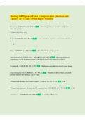 Hearing Aid Dispenser Exam &vert; Comprehensive Questions and  Answers &vert; A&plus; Graded &vert; With Expert Solutions 