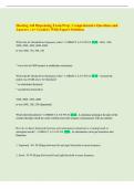 Hearing Aid Dispensing Exam Prep &vert; Comprehensive Questions and  Answers &vert; A&plus; Graded &vert; With Expert Solutions