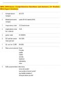 INPA 2006 Exam &vert; Comprehensive Questions and Answers &vert; A&plus; Graded &vert;  With Expert Solutions