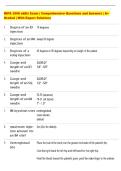INPA 2006 skills Exam &vert; Comprehensive Questions and Answers &vert; A&plus;  Graded &vert; With Expert Solutions
