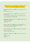 INPA Final Exam &vert; Comprehensive Questions and  Answers &vert; A&plus; Graded &vert; With Expert Solutions 