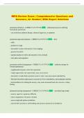 INPA Review Exam &vert; Comprehensive Questions and  Answers &vert; A&plus; Graded &vert; With Expert Solutions 
