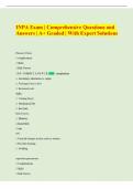 INPA Exam &vert; Comprehensive Questions and  Answers &vert; A&plus; Graded &vert; With Expert Solutions