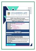 NR-509 WEEK 4 TO FINAL ADVANCED  PHYSICAL ASSESSMENT&colon; 100 ACTUAL QUESTIONS WITH  BOLDED ANSWERS & EXPLANATIONS &vert; INSTANT PDF DOWNLOAD