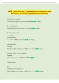 INPA Level 4 Exam &vert; Comprehensive Questions and  Answers &vert; A&plus; Graded &vert; With Expert Solutions 