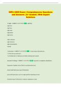 INPA 4006 Exam &vert; Comprehensive Questions  and Answers &vert; A&plus; Graded &vert; With Expert  Solutions