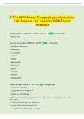 INPA 4006 Exam Package &vert; Comprehensive Questions and Answers -2026&sol;2027 