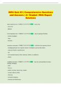 INPA Quiz &num;3 &vert; Comprehensive Questions  and Answers &vert; A&plus; Graded &vert; With Expert  Solutions