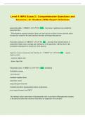 Level 4 INPA Exam 2 &vert; Comprehensive Questions and  Answers &vert; A&plus; Graded &vert; With Expert Solutions 