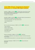 Level 3 INPA &num;2 Exam &vert; Comprehensive Questions  and Answers &vert; A&plus; Graded &vert; With Expert Solutions