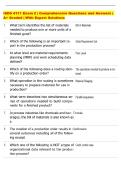 ISDS 4111 Exam 2 &vert; Comprehensive Questions and Answers &vert;  A&plus; Graded &vert; With Expert Solutions 