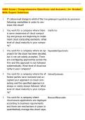 ISDS Exam &vert; Comprehensive Questions and Answers &vert; A&plus; Graded &vert;  With Expert Solutions