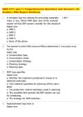 ISDS 4111 quiz 7 &vert; Comprehensive Questions and Answers &vert; A&plus;  Graded &vert; With Expert Solutions 