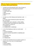 ISDS 4111 Exam2 &vert; Comprehensive Questions and Answers &vert;  A&plus; Graded &vert; With Expert Solutions 