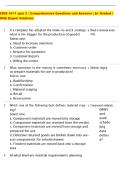 ISDS 4111 Exam Package &vert; Comprehensive Questions and Answers -2026&sol;2027 