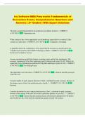 Ivy Software MBA Prep works Fundamentals of  Economics Exam &vert; Comprehensive Questions and  Answers &vert; A&plus; Graded &vert; With Expert Solutions