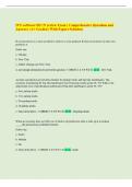 IVY software FECN review Exam &vert; Comprehensive Questions and  Answers &vert; A&plus; Graded &vert; With Expert Solutions 