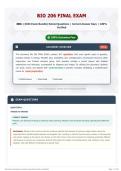 Bio 206 FINAL EXAM 300&plus; &lpar;2026 Exam Bundle&rpar; Solved Questions   Correct Answer Keys   100&percnt; Verified